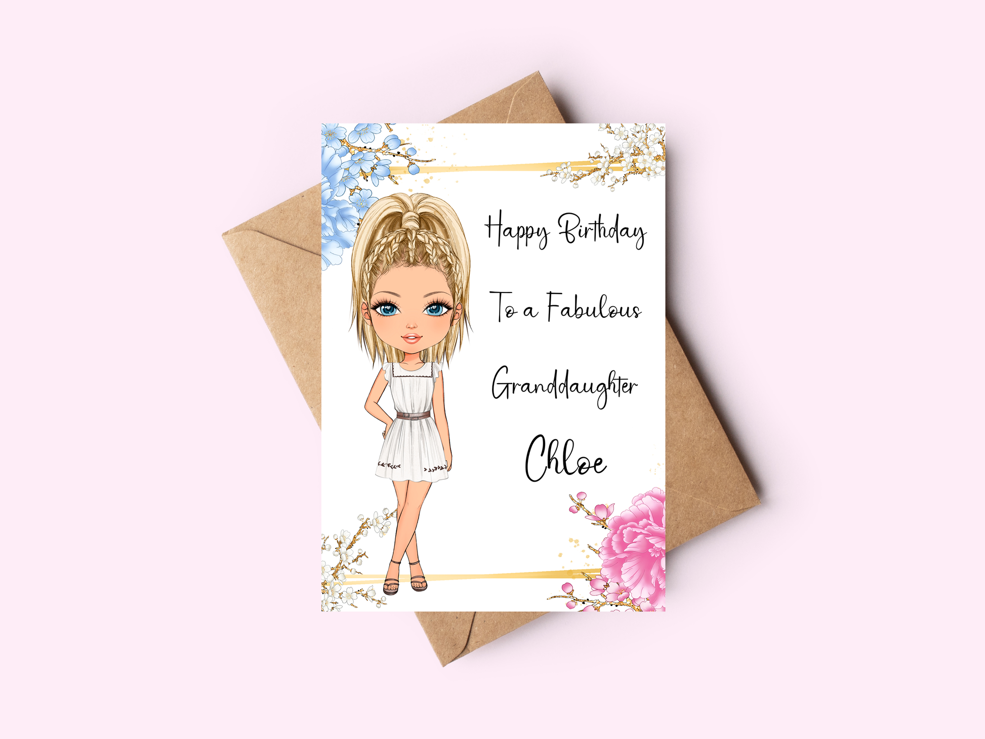 birthday card for fabulous girl