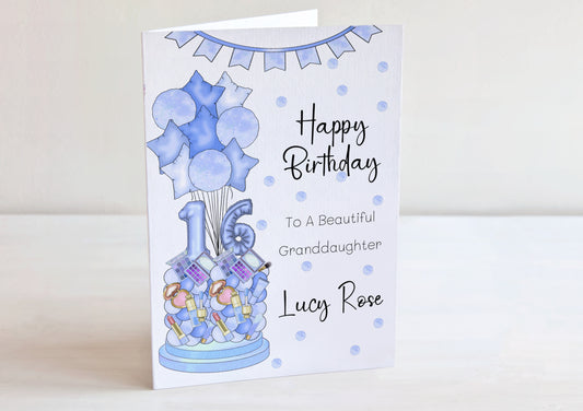 16th birthday card for girls