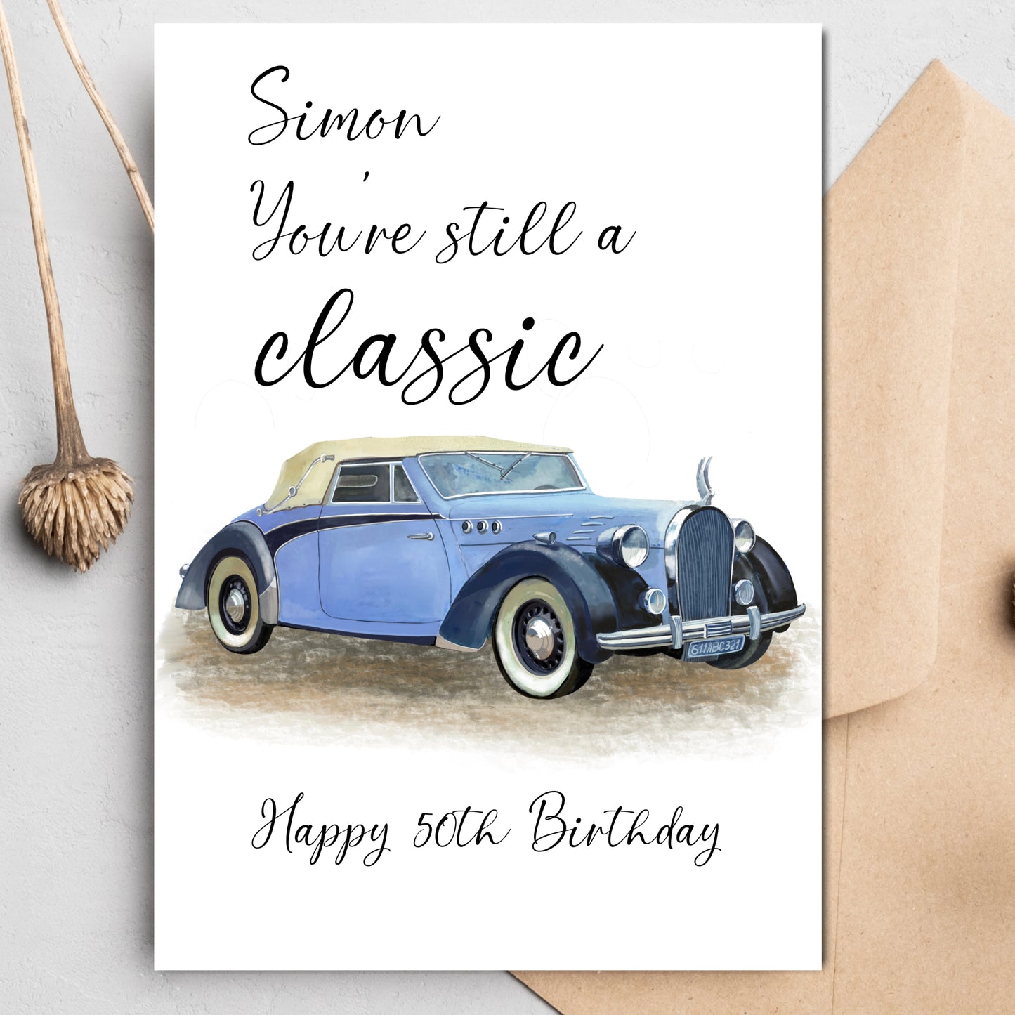 MILESTONE BIRTHDAY CARD FOR BEST DAD, UNCLE, FRIEND