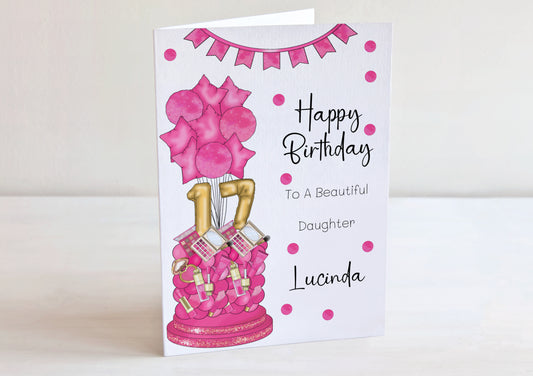 17th birthday card