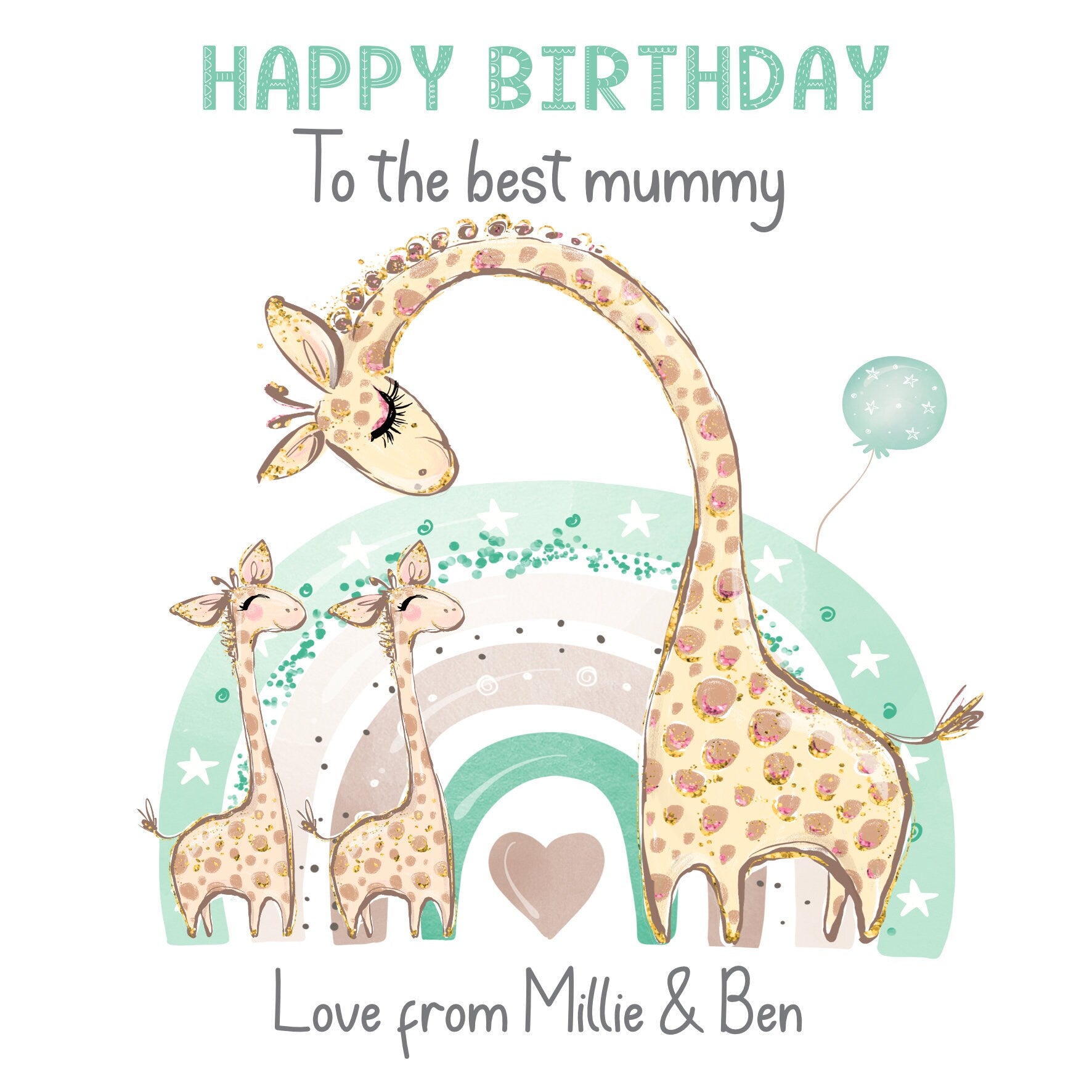 Birthday Card for Best Mummy, Personalised Birthday Card for Mummy, Birthday Card for Mummy, Card for Mummy, Card for Mum, Card for Her