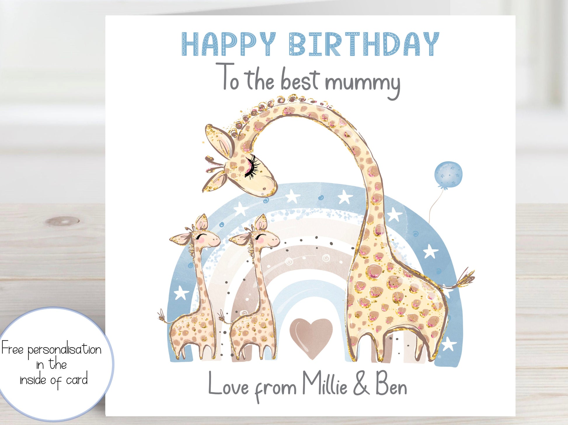 Birthday Card for Mummy, Personalised Card for Best Mummy, Birthday Card for Mummy, Card for Mummy, Card for Mum, Card for Her