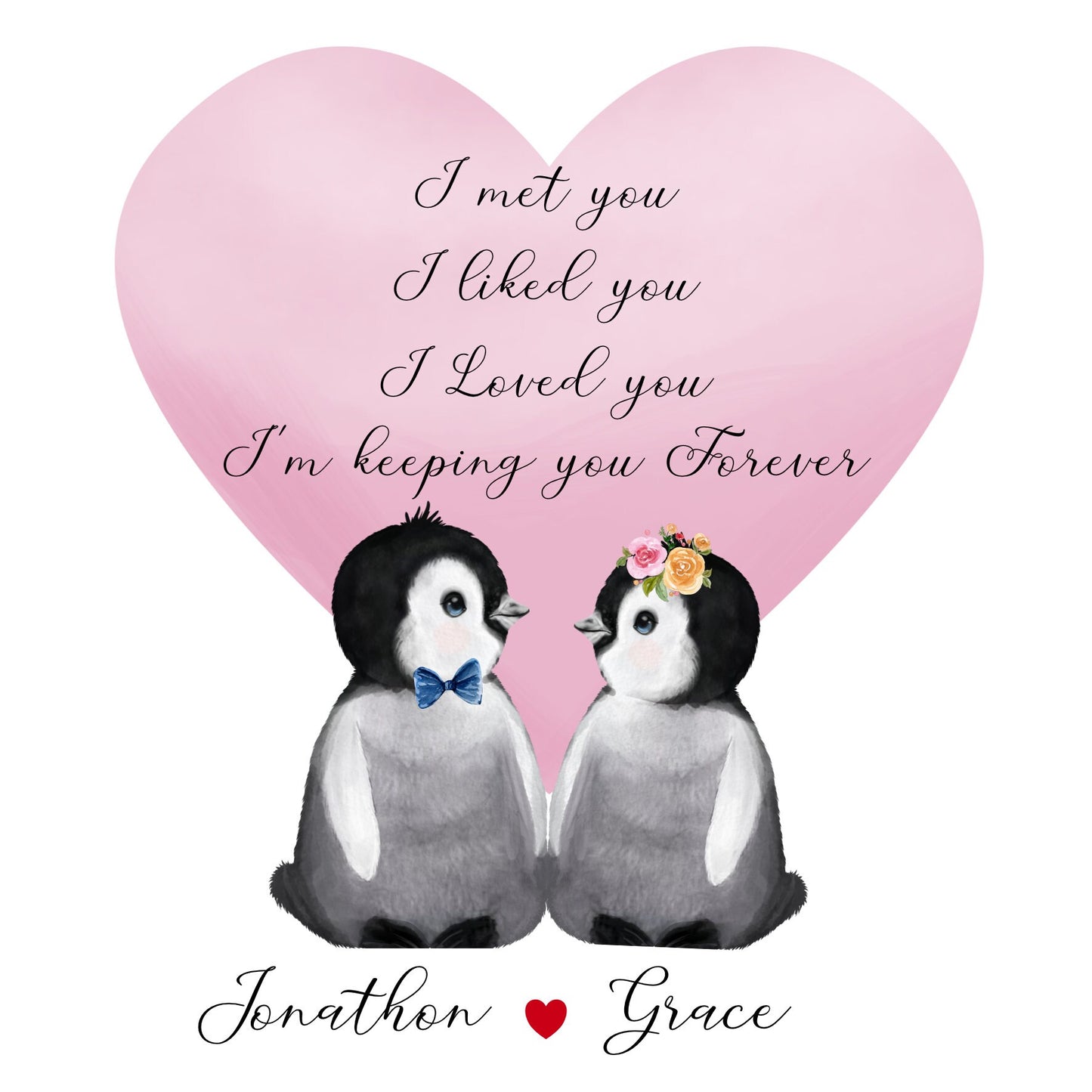 Penguin Love Card