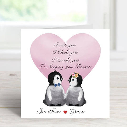 Penguin Love Card